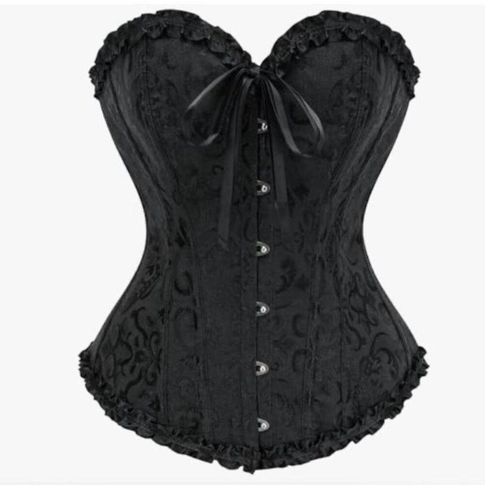 Lace Corset Top Cottagecore Renaissance Festival Bustier Fairy Core Costume